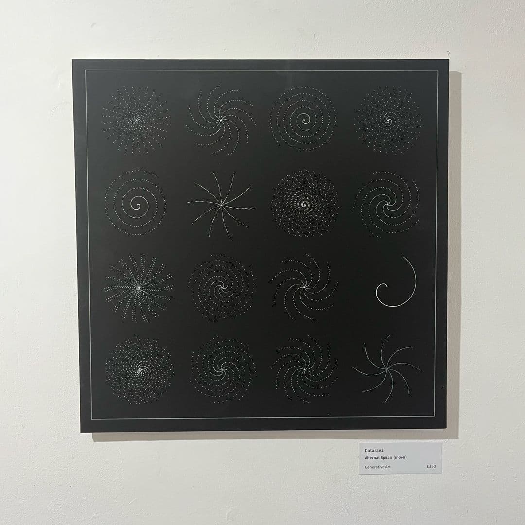 Alternate Spirals Moon (print)